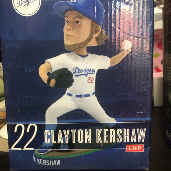 Dodgers 22 Clayton Kershaw Bobble head 2014 - Picture 1 of 2
